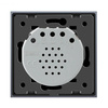 Podwójny dotykowy panel szklany w kolorze Różowym 2+1 (VL-C7012-67) LIVOLO