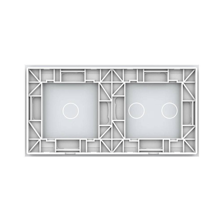 Podwójny panel szklany w kolorze różowym (7012-67) LIVOLO