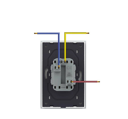 GNIAZDO ELEKTRYCZNE PODWÓJNE do pojedynczej puszki (VL-71EU2-63) - Livolo