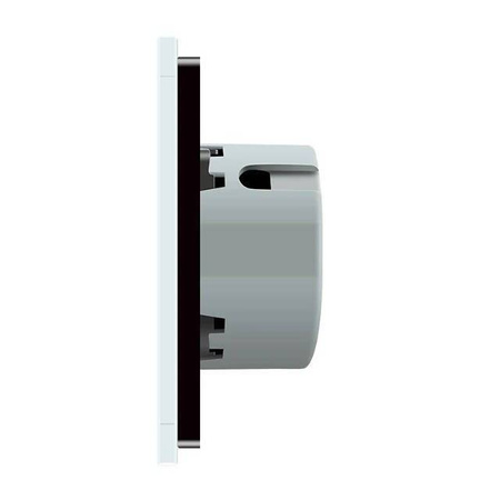 Podwójny dotykowy panel szklany w kolorze Różowym 2+1 (VL-C7012-67) LIVOLO