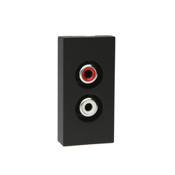 Moduł audio stereo czarny (WAUDIO-1-62) LIVOLO