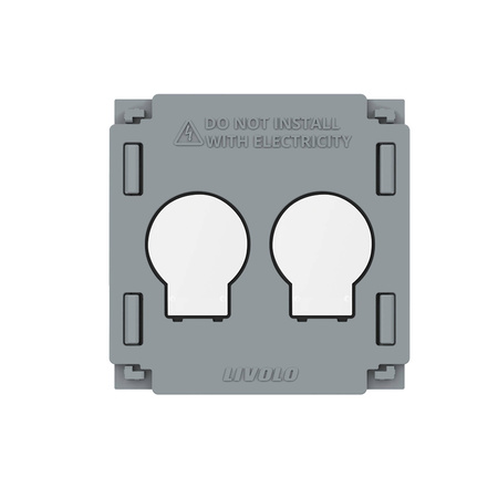 Moduł podwójnego włącznika dotykowego impulsowego bez żyły N (WW-C702H) LIVOLO